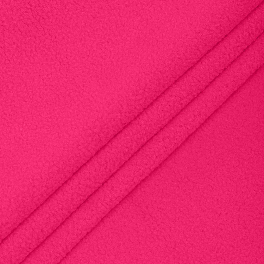 Флис 2-сторонний 190 г/м², 150 см / 2 метра, TBY-0059-338.2, цв.F338 неон розовый