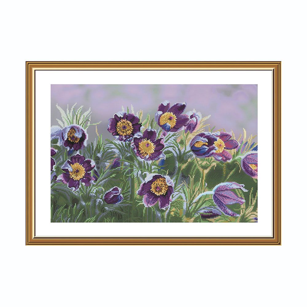 Набор для вышивания нитками Нова Слобода, Сон-трава 43х28 см