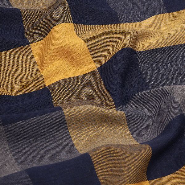 Фланель рубашечная 150 г/м², 150 см / 2 метра, TBY.Fl.T456.2, цв.456 желтый