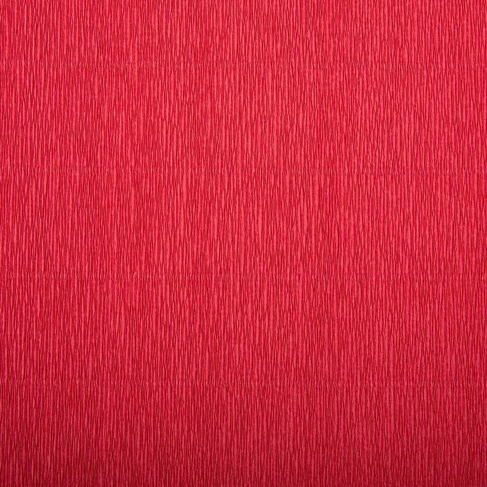 Бумага гофрированная (креповая) 180 г/м², 50 см / 2.5 метра, 17А6 красный, Blumentag GOF-180