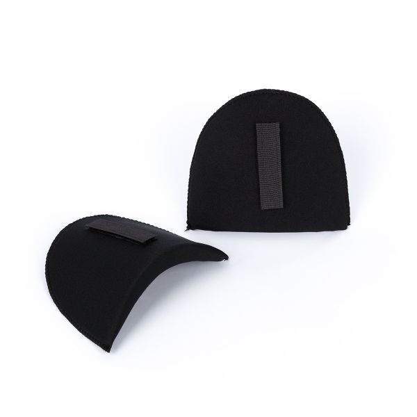 Плечевые накладки (подплечники) втачные на липучке 100х160х14 мм, 1 пара, VLN-14, №02 черные, Blitz VLN-14