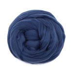 Шерсть для валяния мериносовая тонкая 100%, 100 гр. (255 джинсовый)
