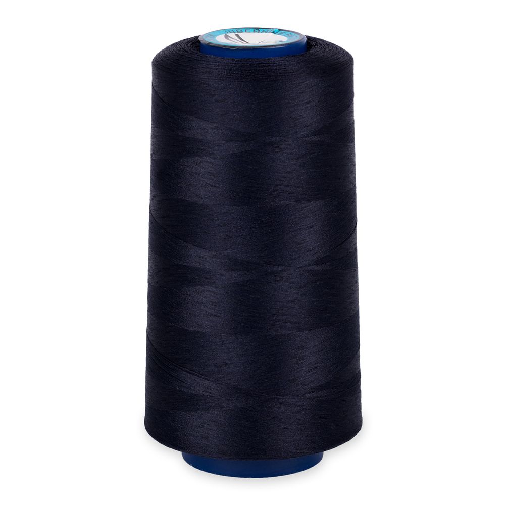 Нитки универсальные текстурированные Nitka U, 150D/1, 5000 м / 1 кат., 322 т.синий