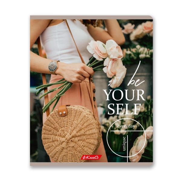 Тетрадь ученическая общая, A5+ 96 л. на скобе 60 г/м², белизна 100%, 5 шт, клетка в термоусадочной пленке, 000765 Селфи, Светоч 96ТЕТк-001