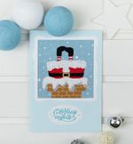 Набор для вышивания нитками Panna, открытка Время чудес, 12.5х12 см