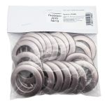 Люверсы шторные ⌀35 мм, розовый металлик, 19, Belladonna, 10 шт