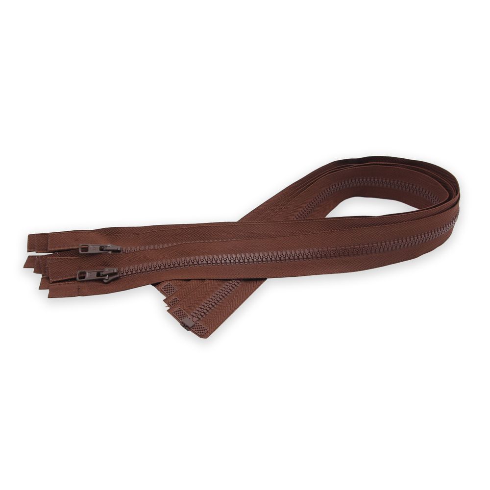 Молния трактор Arta Т6 (6 мм) 1 зам., разъем., 65 см, цв. 066 св.коричневый, уп.5 шт