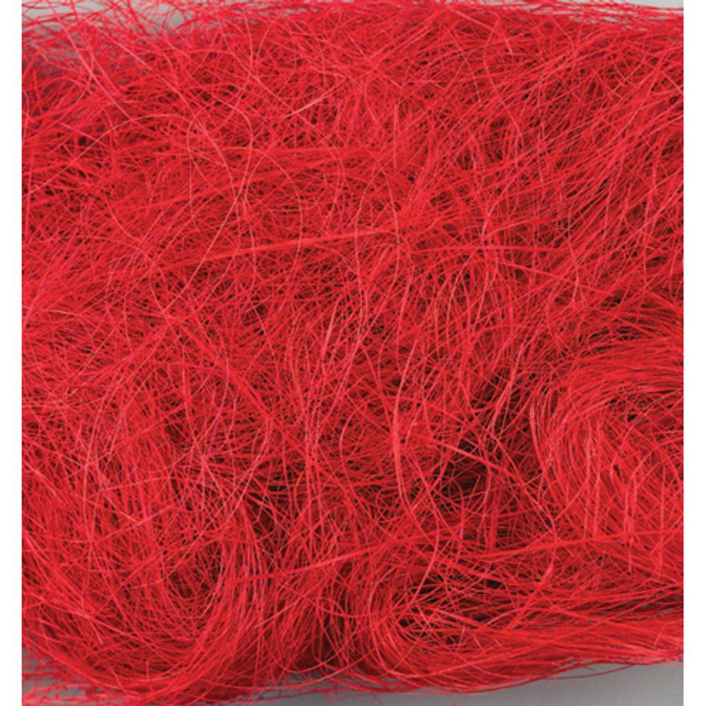 Сизаль натуральный, 50 г, цвет красный, Efco