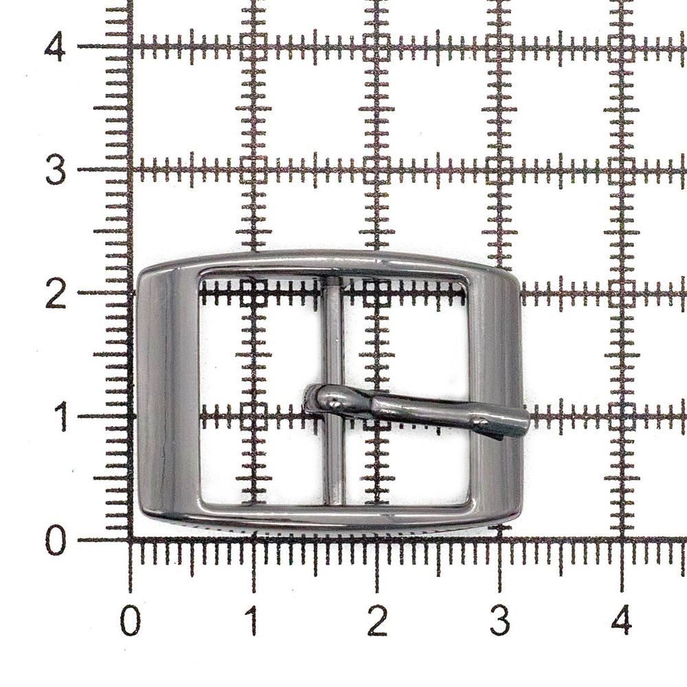 Пряжка 18 мм чер.никель мет. прямоугольная, 10 шт