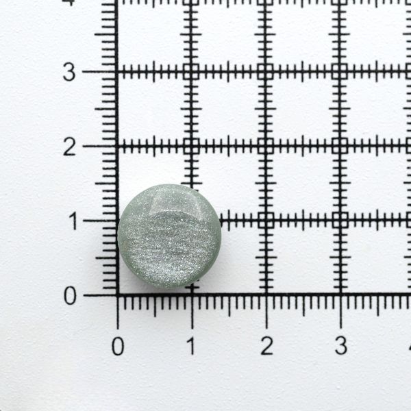 Пуговицы на ножке 22L (14мм), пластик (col.10 св.зеленый), 72 шт, CR P-45