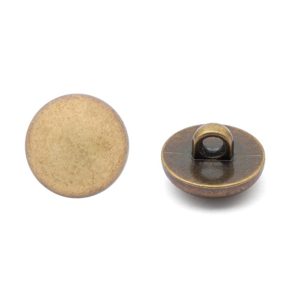 Пуговицы на ножке 24L (15мм) (Bronze (бронза)), 48 шт