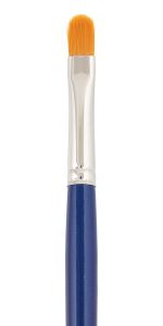 Кисть синтетика №08 овальная, 5 шт, длинная ручка, Vista-Artista 50113-08