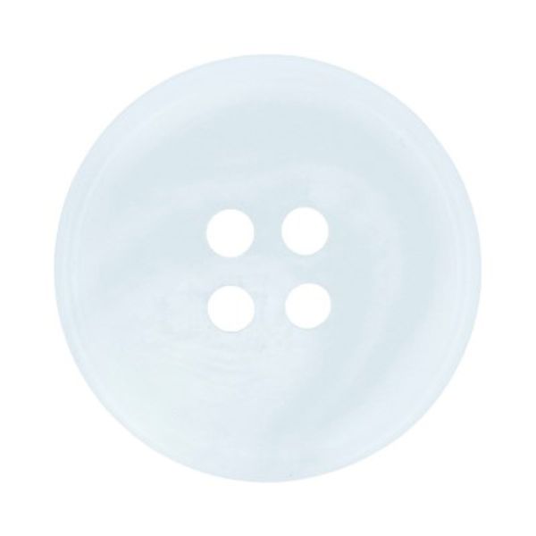 Пуговицы 4 прокола костюмные 15 мм, 36 шт, А001 белый, Gamma EL 0012