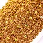 Тесьма отделочная 15 мм / 13.71 метров, TBY 903 цв.золото