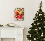 Алмазная (кристальная) мозаика Фрея, на подрамнике Ароматы Рождества, 30х40 см