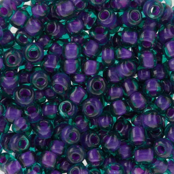 Бисер Zlatka 8/0, 100 г (10х10 г), №0020A-1 т.фиолетовый, GR