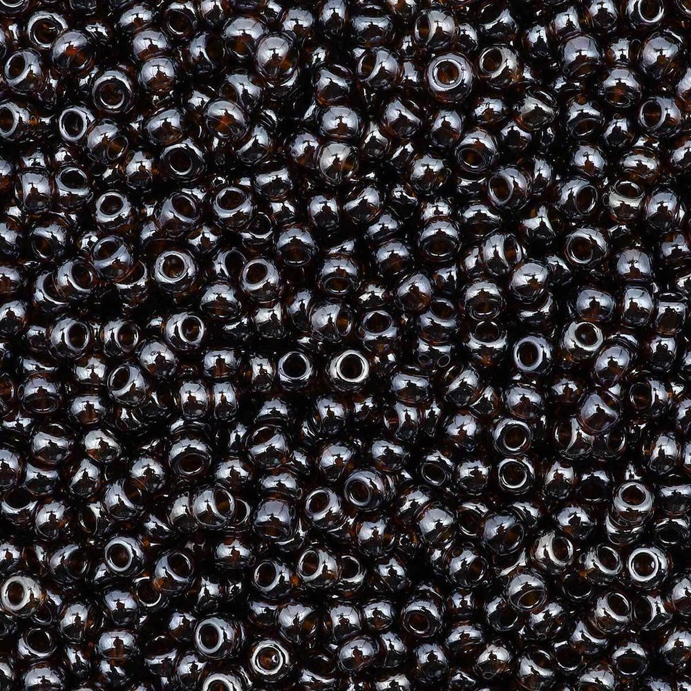 Бисер Preciosa прозрачный блестящий 10/0 (2.3 мм), круг.отв., 50 г, (16140)