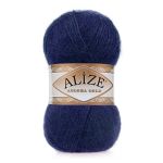 Пряжа Alize (Ализе) Angora Gold / уп.5 мот. по 100 г, 550м, 058 темно-синий A