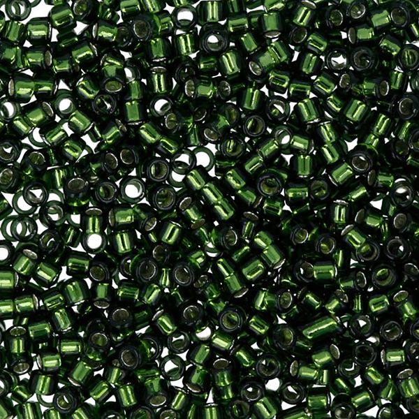 Бисер Toho 11/0 Treasure 2 (1.6 мм), 25 г (5х5 г), 0037 травяной