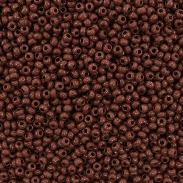 Бисер Preciosa цветной мелованный, круг.отв., 100 г (5х20 г), (16A19)331-19001/10/0