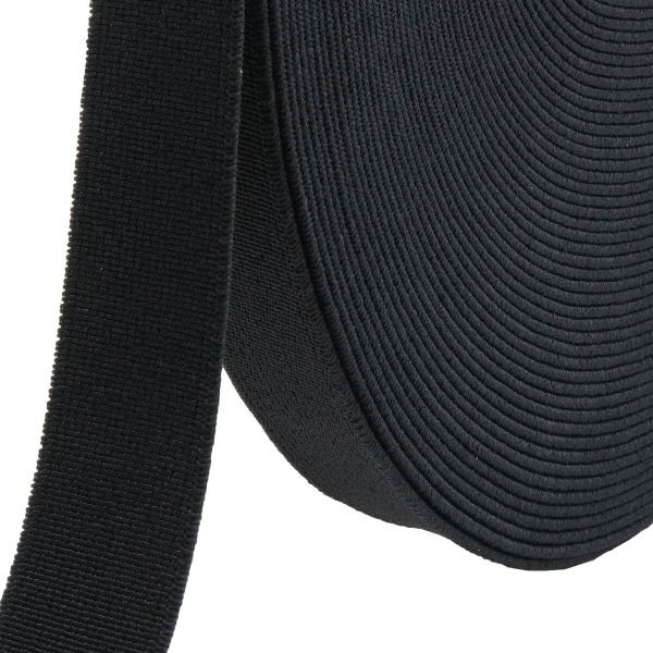 Резинка башмачная 20.0 мм / 25 метров, черный