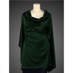 Шелк Армани 90 г/м², 150 см / 25 метров, TBYArm-133-2, цв.133 т.зеленый