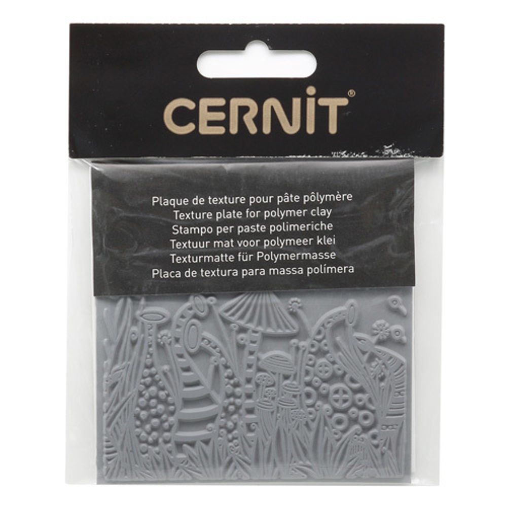 Текстура для пластики резиновая &quot;Природа&quot;, 9х9 см. Cernit
