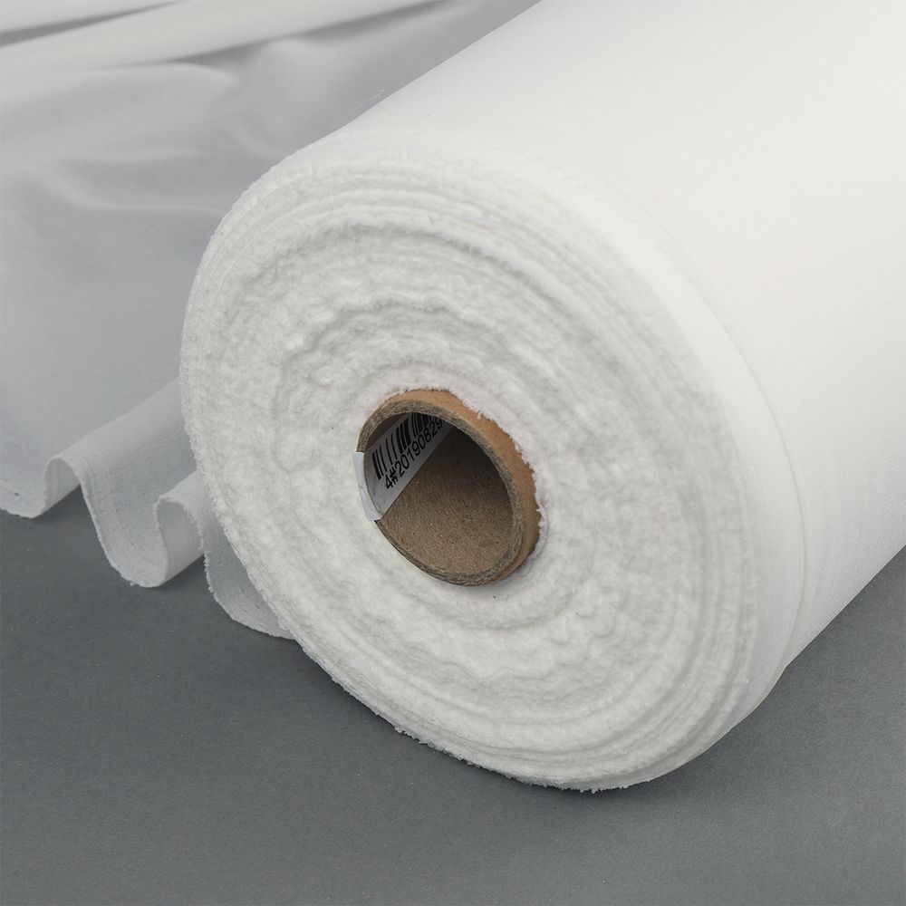 Дублерин эластичный 25 г/м², белый, шир.150см, 100м