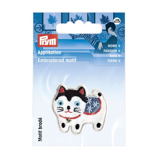 Термоаппликация Кошка Азия цв. белый/цвет, Prym