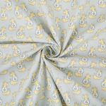 Ткань для пэчворка Peppy Молочные сны фланель, отрез 100х110 см, 175 г/м², МС-03 серый, Peppy