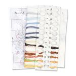 Набор для вышивания нитками МП Студия, Волшебство на кухне 10х11см