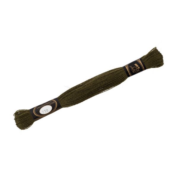 Мулине Радуга, цв.719 т. защитный, Россия, 8 мотков по 15 метров