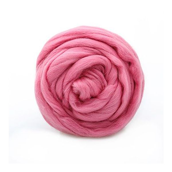 Шерсть для валяния Троицкая п/тонкая 1х100 г (до 29 мкр), 1883 клевер