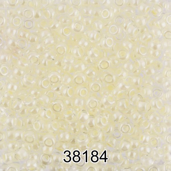 Бисер Preciosa 10/0 (2.3 мм), 500 г, 38184 (Ф519) желтый