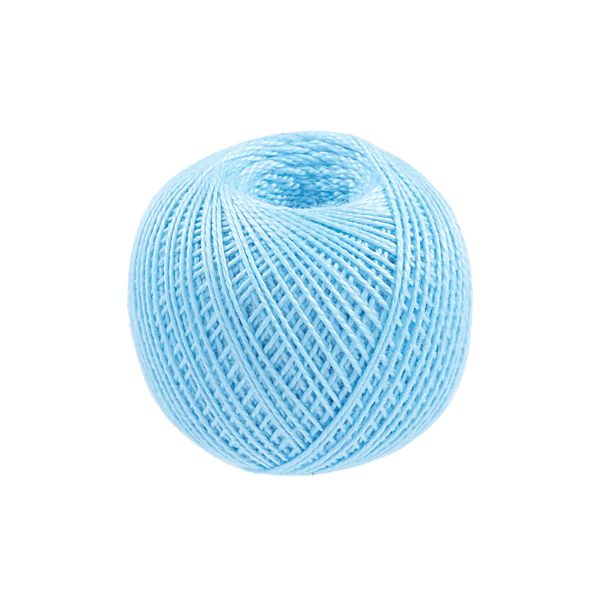 Пряжа ПНК им.Кирова Ирис / уп.20 мот. по 25 г, 150 м, 2704 бледно-голубой