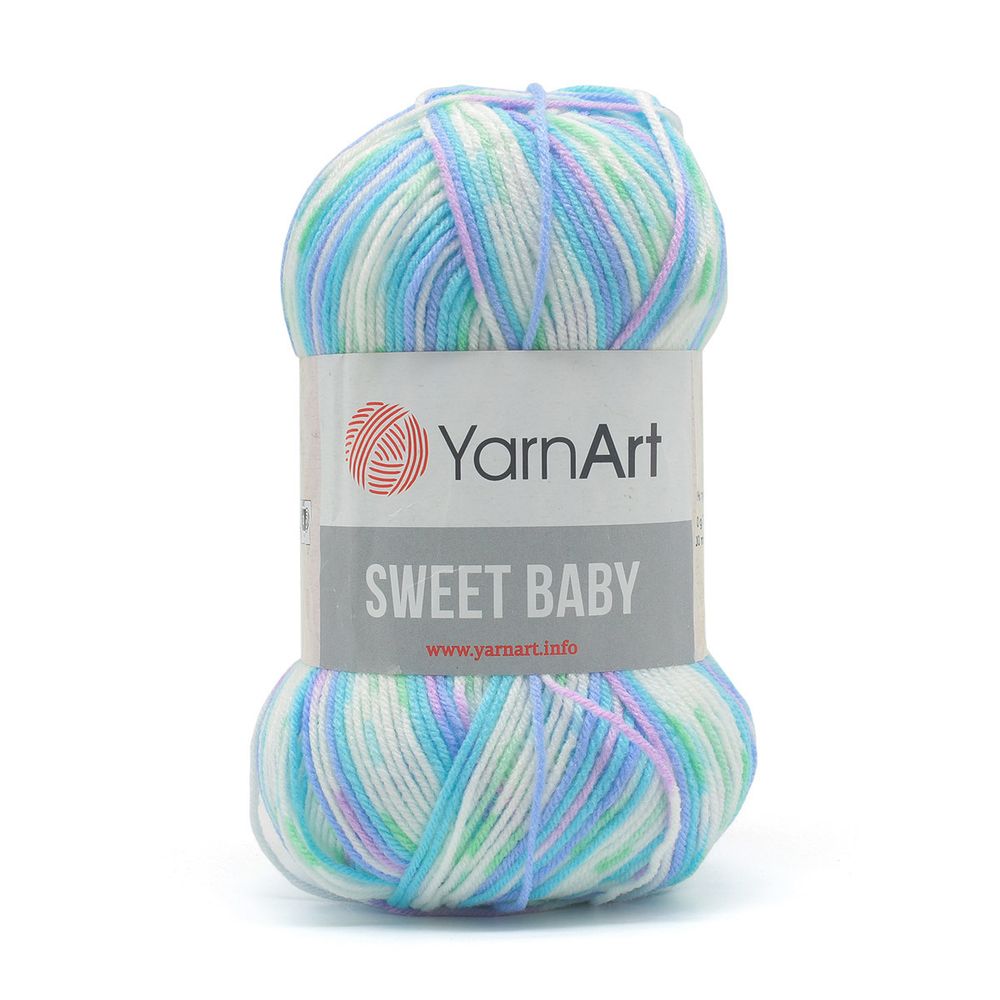 Пряжа YarnArt (ЯрнАрт) Sweet Baby / уп.5 мот. по 100 г, 300м, 903