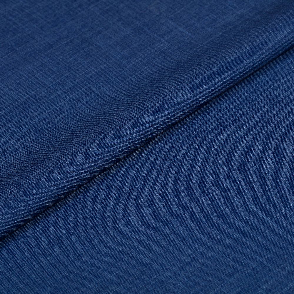 Костюмная ткань 204 г/м², 150 см, 86% полиэстер, 13% вискоза, 1% спандекс, 03 т.синий/dark blue