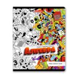 Тетрадь со справочным материалом Скучно не будет!, выборочный лак, A5+ 48 л. на скобе 65 г/м², белизна 100%, 10 шт, клетка, 000534 Алгебра, Светоч 48ТПСКс5_4_2_1