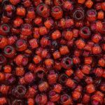 Бисер Astra&Craft 11/0 (2.1 мм), 200 г (10х20 г), цв. 308.2 коричневый прозрачный с цветным центром