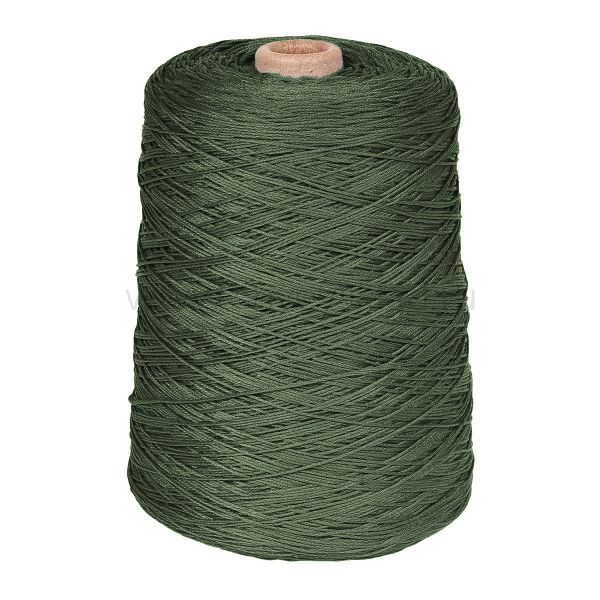 Мулине Gamma бобина 480±30 г (1800 метров), хлопок, цв. 3156 зеленый-хаки