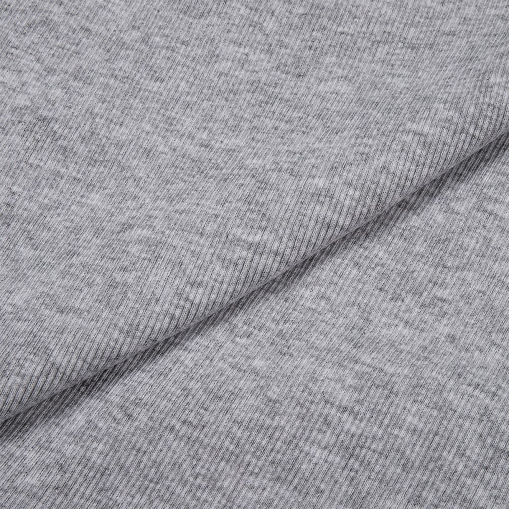 Кашкорсе с лайкрой пенье 300 г/м², 60+60 см / 3 метра, КАШ.300.СЕР.МЕЛ.3, сер.меланж