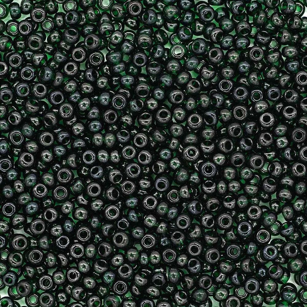 Бисер Preciosa прозрачный 10/0 (50150), круг. отв., 500г (Ч)