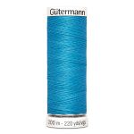 Нитки универсальные Gutermann Sew-all 100 (200 метров), 5 кат. | 197 лазурно-голубой