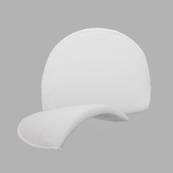 Плечевые накладки (подплечники) втачные 100х145х10 мм, белый, В-10/А, 1 пара