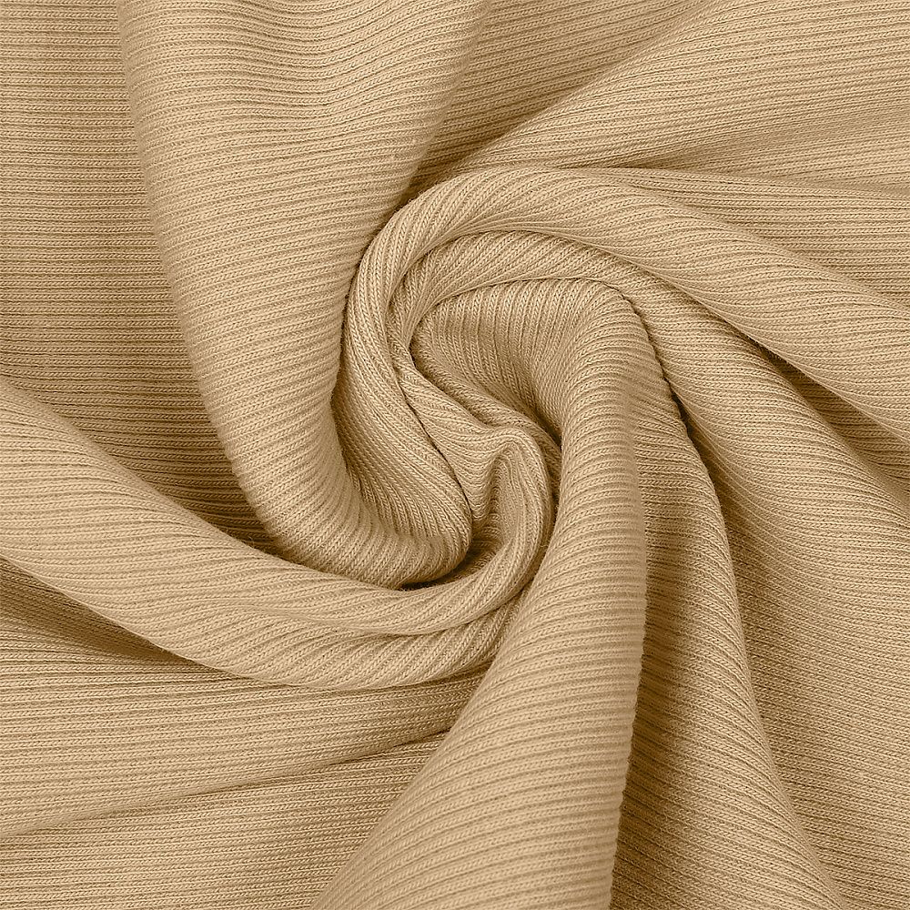 Кашкорсе с лайкрой ОЕ 220 г/м², 60+60 см / 3 метра, КАШ.220.14-0936.3, миндаль