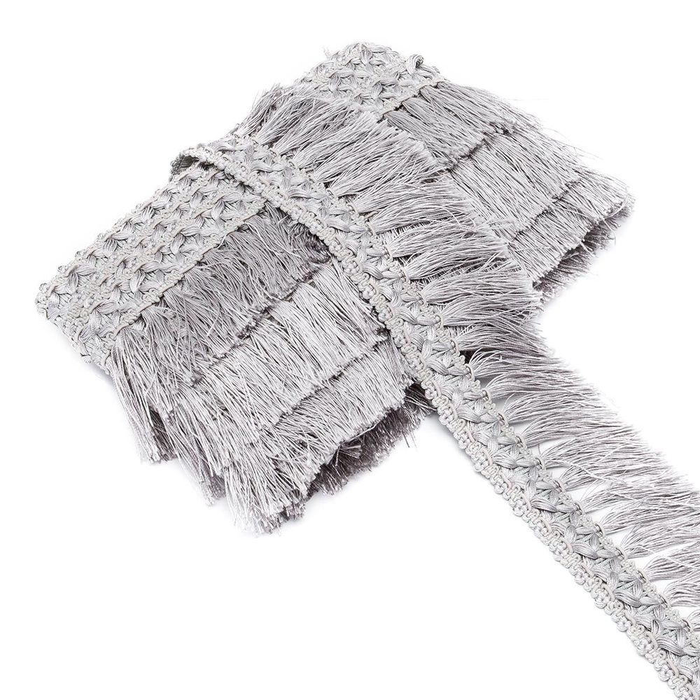 Бахрома отделочная 75.0 мм / 10 метров, с кистями, (235), 2035