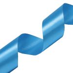 Лента атласная 1-сторонняя 50.0 мм / 22.86±1 метров, 140 голубой, Globus