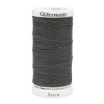 Нитки для джинсовых тканей Gutermann Denim 50, 100м, 9455 т.серый, 5 катушек