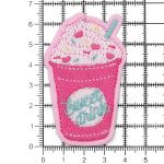 Термоаппликация Молочный десерт, 4х6см, Hobby&Pro