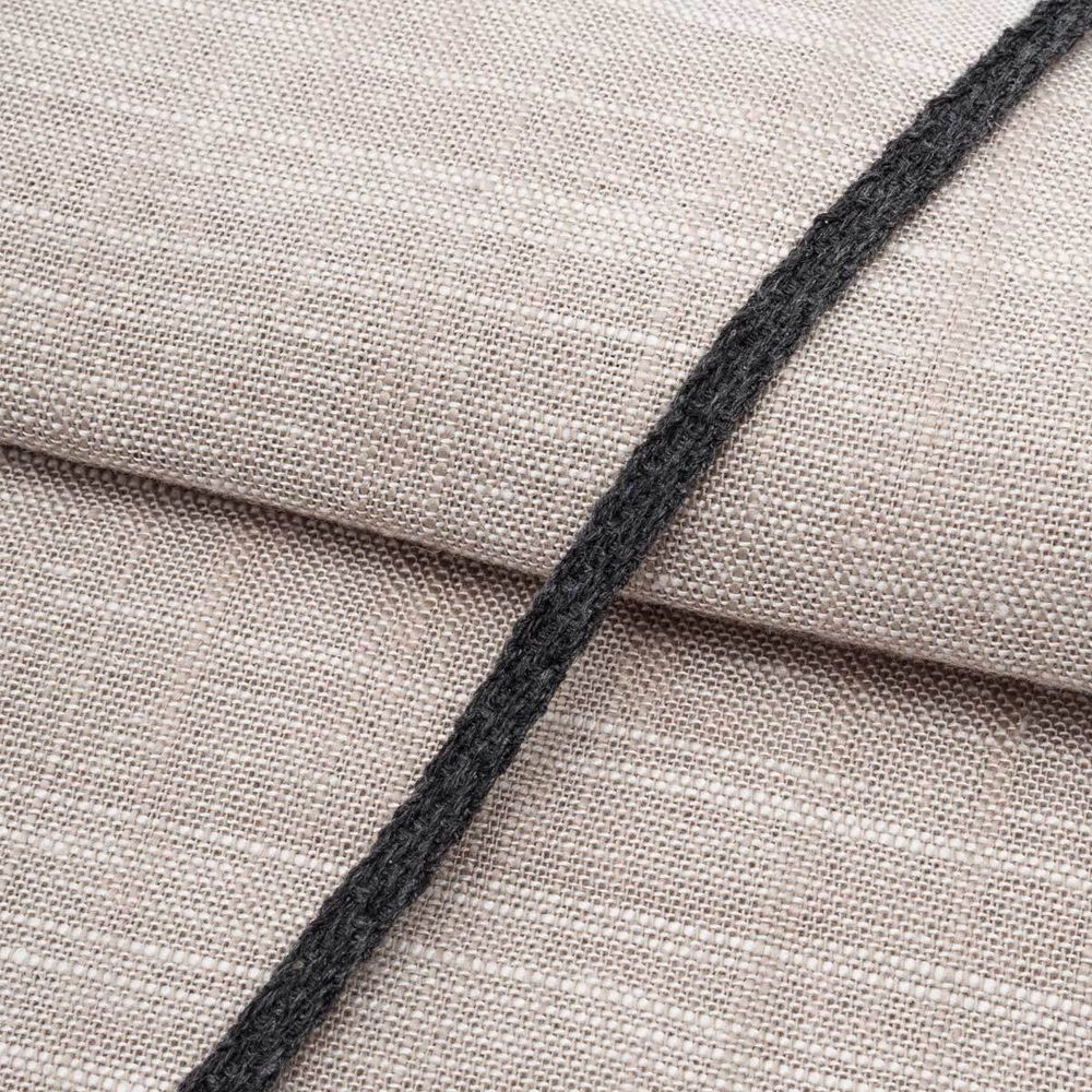 Тесьма (лента) киперная (100 х/б) 5 мм / 25 метров, рис. 9790, 1.4 г/м, т.серый, С3865Г17/1